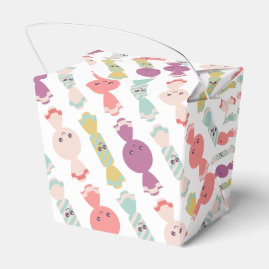 Kawaii Lachend Snoep Geschenkdoos Bedankdoosjes (Achterkant)