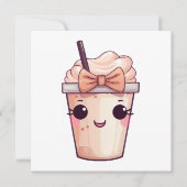 Kawaii lachende frappe (Voorkant)