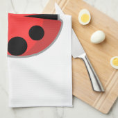 Kawaii Ladybug Theedoek (Quarter Fold)