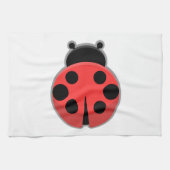 Kawaii Ladybug Theedoek (Horizontaal)