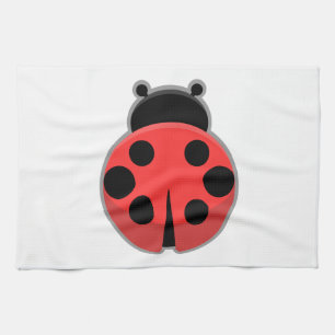 Kawaii Ladybug Theedoek