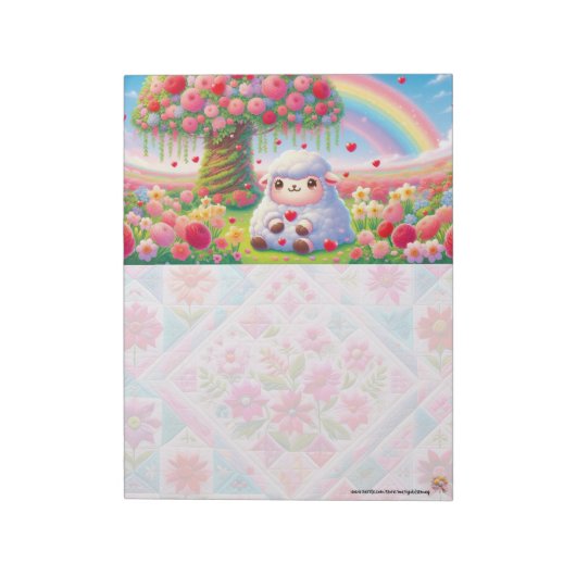 Kawaii Lam Notitieblok (Linkerzijde)