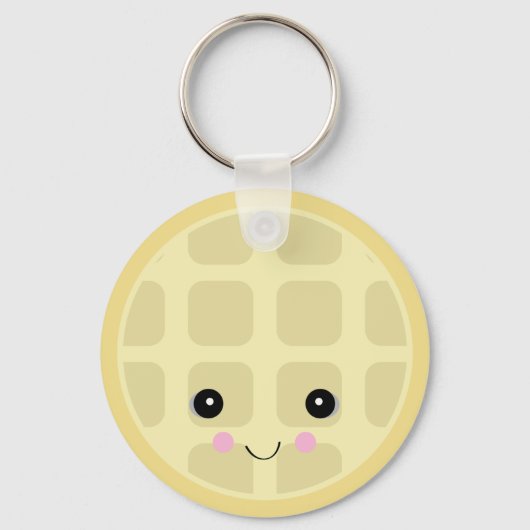 kawaii lekkere wafel sleutelhanger (Voorkant)