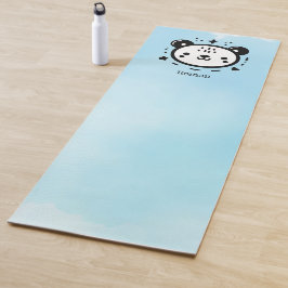 Kawaii Leuk Beer Gezicht - Kawaii Minimalist Line  Yogamat