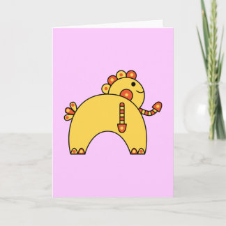 Kawaii leuke cartoon karakter wenskaarten kaart