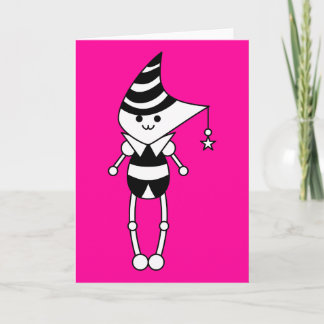 Kawaii leuke cartoon karakter wenskaarten kaart