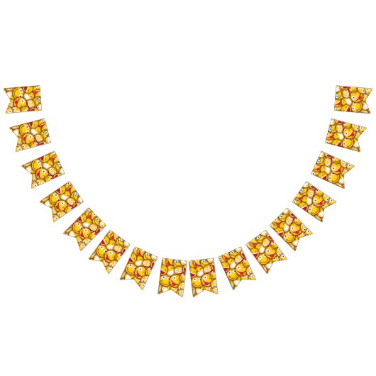 Kawaii Leuke Emoji Emoticon. Vlaggetjes (Alle)