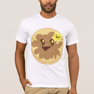 Kawaii Leuke Pannenkoeken Cartoon T-shirt