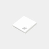 Kawaii leuke pizzapunt kleurplaat post-it® notes (Schuin)