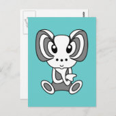 Kawaii leuke tekenfilm briefkaarten (Voorkant / Achterkant)