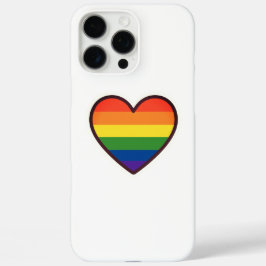 Kawaii LGBTQ+ Pride Heart iPhone 16 Pro Max Hoesje