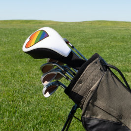 Kawaii LGBTQ+ Pride Heart Golfheadcover