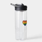 Kawaii LGBTQ+ Pride Heart Waterfles (Rechts)