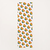 Kawaii LGBTQ+ Pride Heart Yogamat (Voorkant)