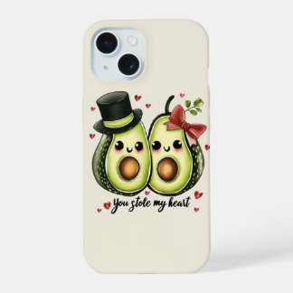 Kawaii Liefde Esthetische Hoes voor Telefoon iPhone 15 Case