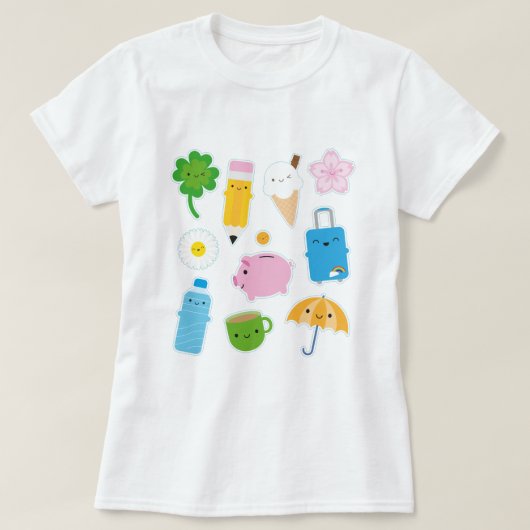 Kawaii Life T-shirt (Design voorkant)