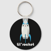 Kawaii Lil’ Rocket sleutelhanger (Voorkant)