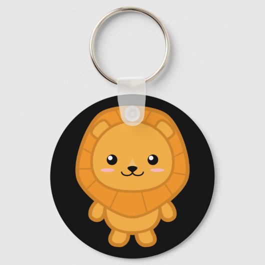 Kawaii Lion Sleutelhanger (Voorkant)