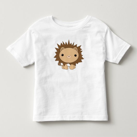Kawaii lion toddler t-shirt (Voorkant)