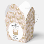 Kawaii Little Dumpling Genderneutraal Baby shower Bedankdoosjes (Geopend)