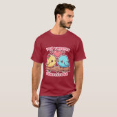 Kawaii Lovebirds - You Tweetly Complete me T-shirt (Voorkant volledig)
