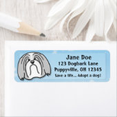 Kawaii Lowchen Etiket (Insitu)