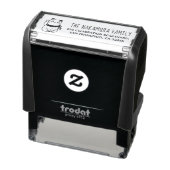 Kawaii Lucky Cat | Aangepaste naam en retouradres Zelfinktende Stempel (Product)