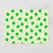 Kawaii Lucky Clover Briefkaart (Voorkant)