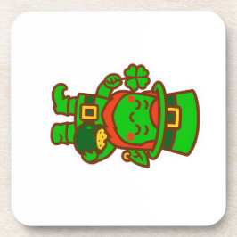 Kawaii Lucky Leprechaun Bier Onderzetter