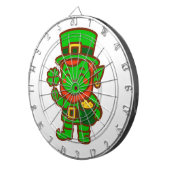 Kawaii Lucky Leprechaun Dartbord (Voorkant Rechts)