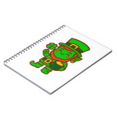 Kawaii Lucky Leprechaun Notitieboek (Linkerzijde)