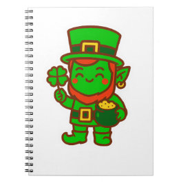 Kawaii Lucky Leprechaun Notitieboek