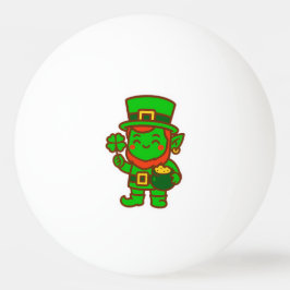 Kawaii Lucky Leprechaun Pingpongbal