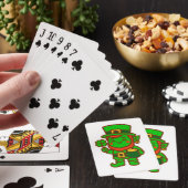 Kawaii Lucky Leprechaun Pokerkaarten (Insitu)