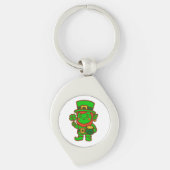 Kawaii Lucky Leprechaun Sleutelhanger (Voorkant)
