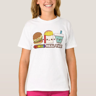 Kawaii maaltijd t-shirt