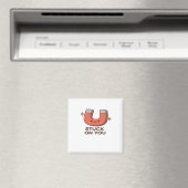 Kawaii Magnet Stuck On You Cute Playful Style (Insitu (Vaatwasser))