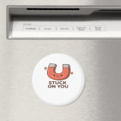 Kawaii Magnet Stuck On You Cute Playful Style (Insitu (Vaatwasser))