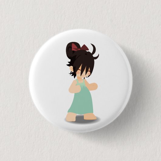 Kawaii Maiden Button (Voorkant)