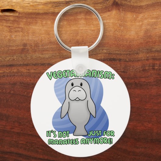 Kawaii Manatee Sleutelhanger (Voorkant)