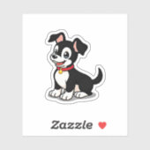 Kawaii Manchester Terrier Puppy – Slaaphouding Sticker (Vel)