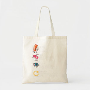 Kawaii Manga Sushi Eat Sleep Anime Repeteren Cute  Tote Bag