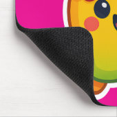 Kawaii Mango – Liefje Fruit met Hart Smoothi Muismat (Hoek)