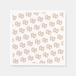 Kawaii Marshmallow Smores Servet