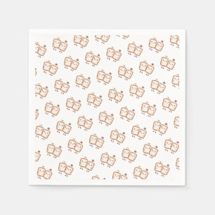 Kawaii Marshmallow Smores Servet