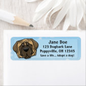 Kawaii Mastiff Etiket (Insitu)