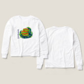 Kawaii Matcha Cream Pancakes Ocean Wave Art (Voorkant /achterkant)