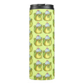 Kawaii Matcha Swiss Roll Beer Cake Thermosbeker (Achterkant)