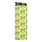 Kawaii Matcha Swiss Roll Beer Cake Thermosbeker (Geroteerd rechts)