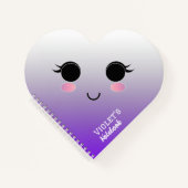 Kawaii Meisje Notitieboek (Voorkant)